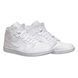 Кросівки чоловічі Jordan 1 Mid White 2044 фото 10