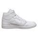 Кросівки чоловічі Jordan 1 Mid White 2044 фото 8