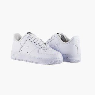 Кросівки жіночі Nike Air Force 1 Low '07 Se Just Do It Triple White 1309 фото