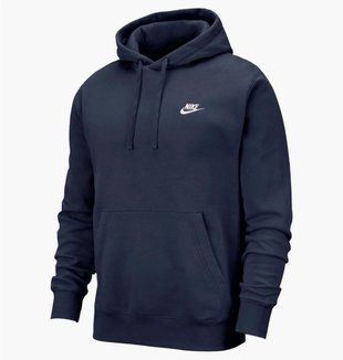Бомбер чоловічий Nike M Nsw Club Hoodie Po Bb 3083 фото