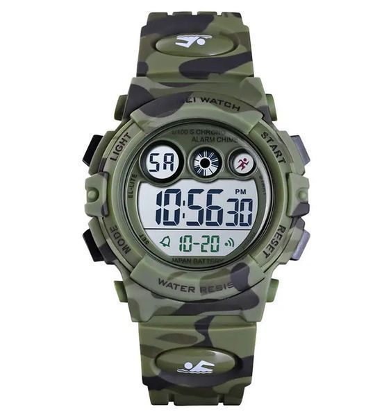 Чоловічий годинник Skmei Kids KamoGreen 210 фото