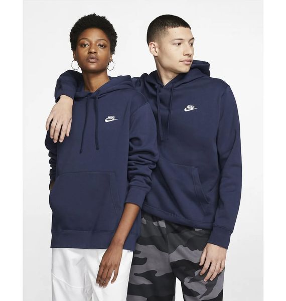 Бомбер чоловічий Nike M Nsw Club Hoodie Po Bb 3083 фото