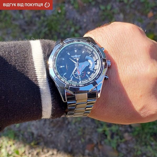 Чоловічий годинник Winner Titanium 10 фото