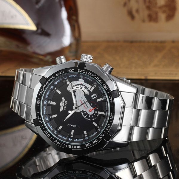 Чоловічий годинник Winner Titanium 10 фото