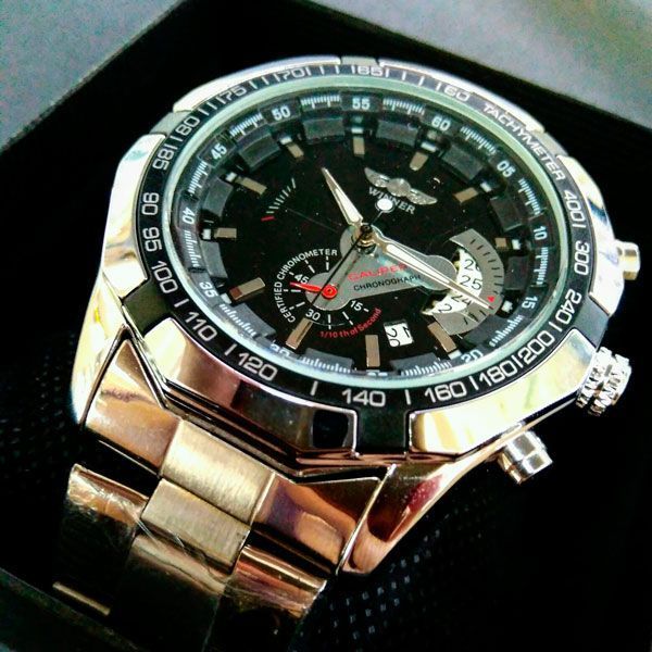 Чоловічий годинник Winner Titanium 10 фото