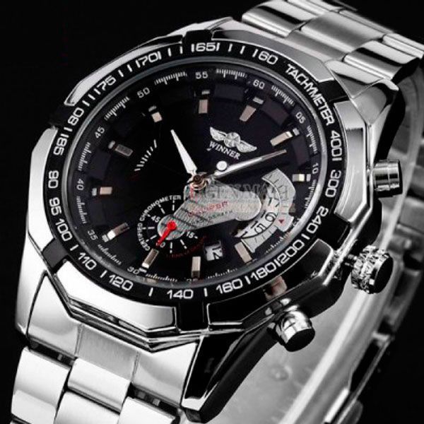 Чоловічий годинник Winner Titanium 10 фото