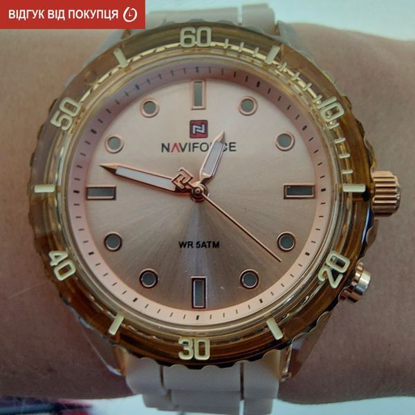Жіночий годинник Naviforce Evelin 5 Bar 710 фото