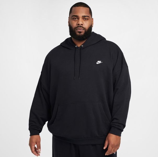 Кофта чоловіча Nike M Nk Club Ft Oversized Po Hdy 3591 фото