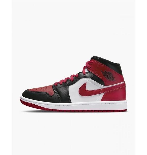 Кросівки жіночі Jordan 1 Mid Bred Toe 1104 фото