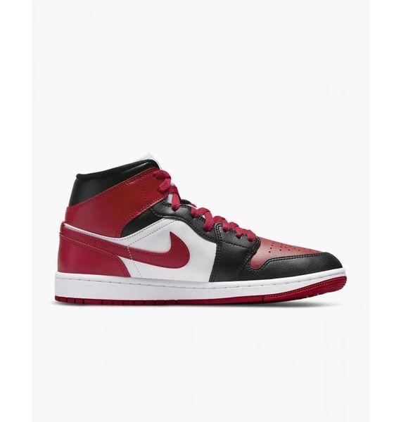 Кросівки жіночі Jordan 1 Mid Bred Toe 1104 фото