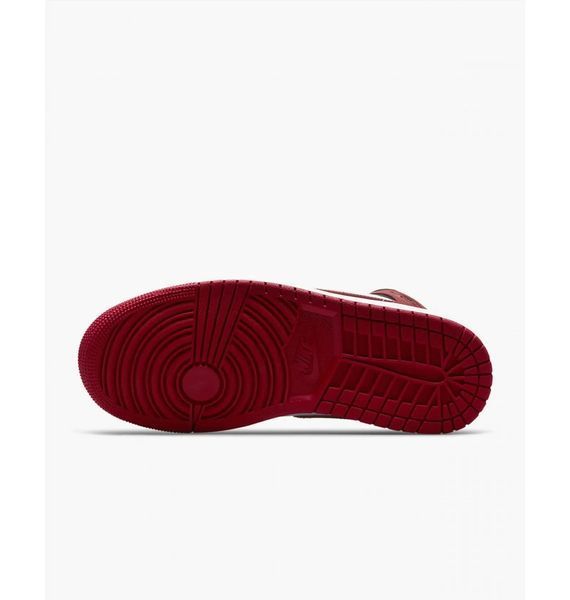 Кросівки жіночі Jordan 1 Mid Bred Toe 1104 фото