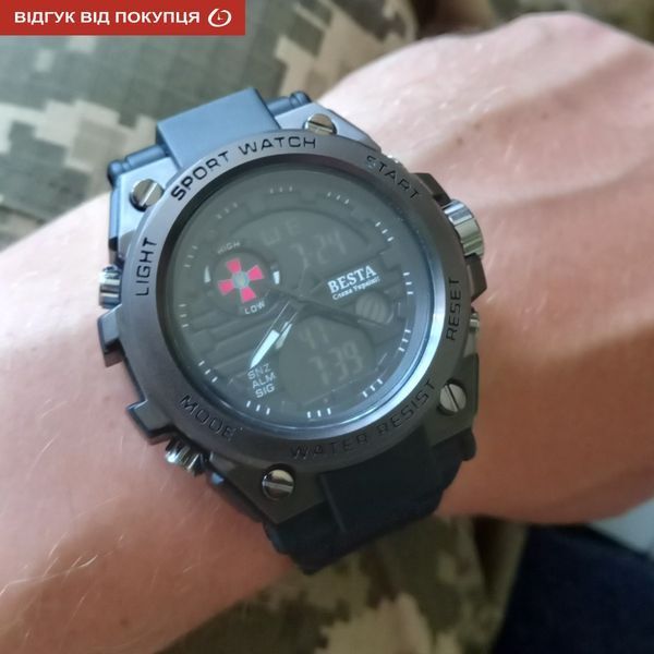 Чоловічий годинник Besta Tattoo ЗСУ 261 фото