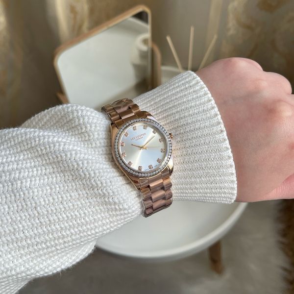 Жіночий годинник Lee Cooper Santorini Gold 461 фото