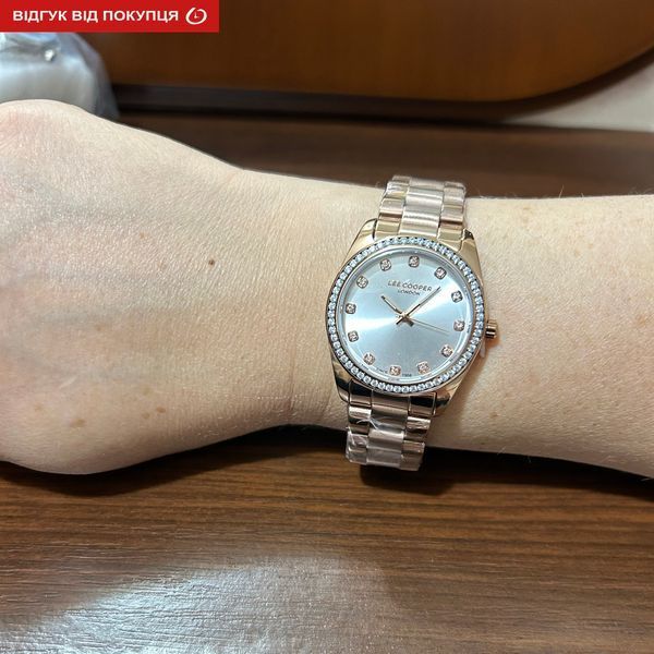 Жіночий годинник Lee Cooper Santorini Gold 461 фото