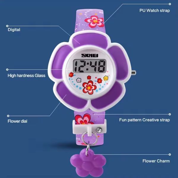 Дитячий годинник Skmei Girl 761 фото