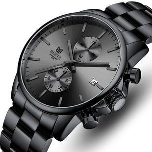 Чоловічий годинник Besta Mars Black 312 фото