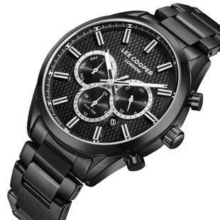 Чоловічий годинник Lee Cooper England Black 562 фото