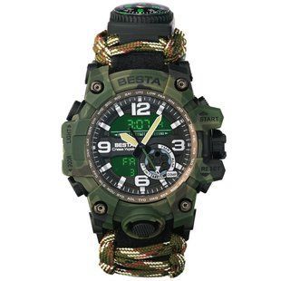 Чоловічий годинник Hemsut Military з компасом 212 фото