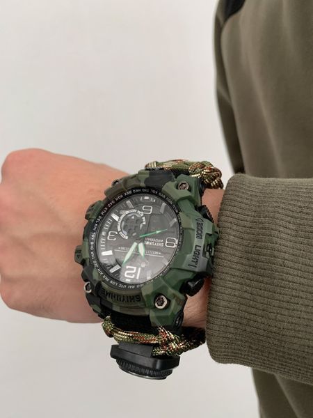 Чоловічий годинник Hemsut Military з компасом 212 фото