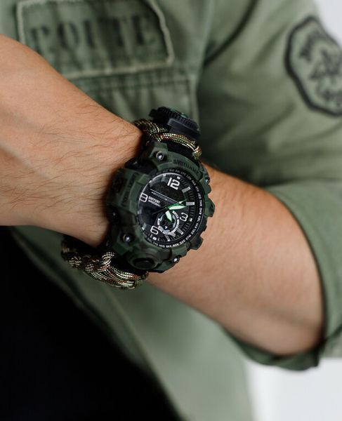 Чоловічий годинник Hemsut Military з компасом 212 фото