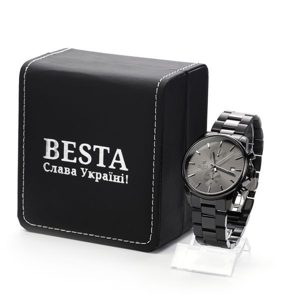 Чоловічий годинник Besta Mars Black 312 фото