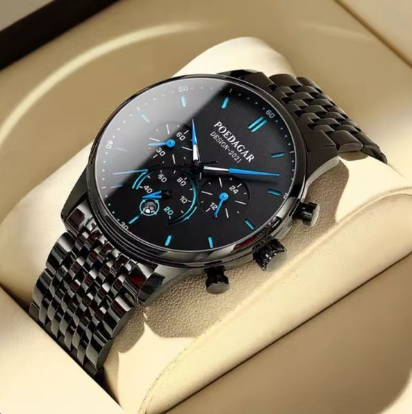 Чоловічий годинник Poedagar Misto 412 фото