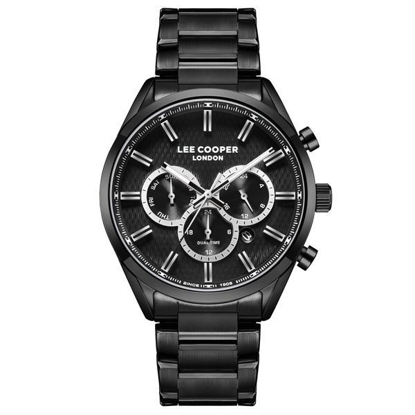 Чоловічий годинник Lee Cooper England Black 562 фото