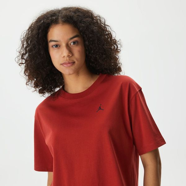 Футболка жіноча Jordan Air Mujer Orange 1703 фото
