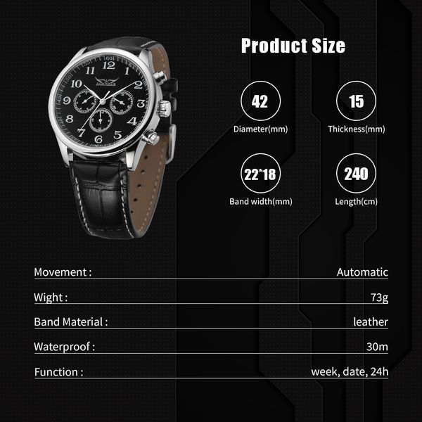 Чоловічий годинник Jaragar Elite 12 фото