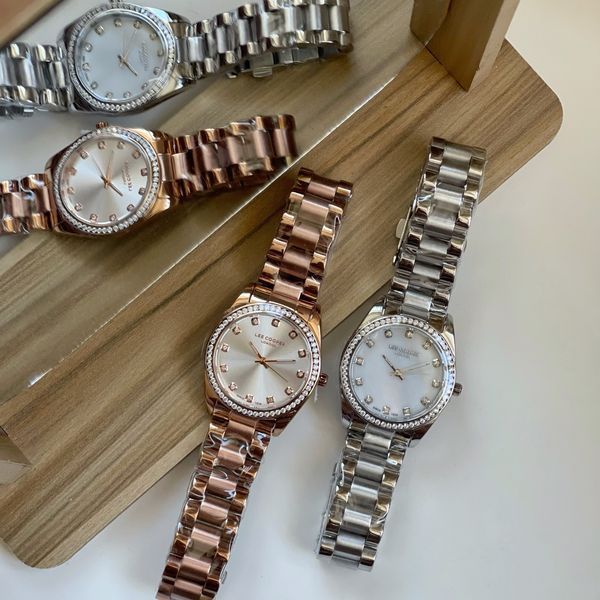 Жіночий годинник Lee Cooper Santorini Silver 462 фото