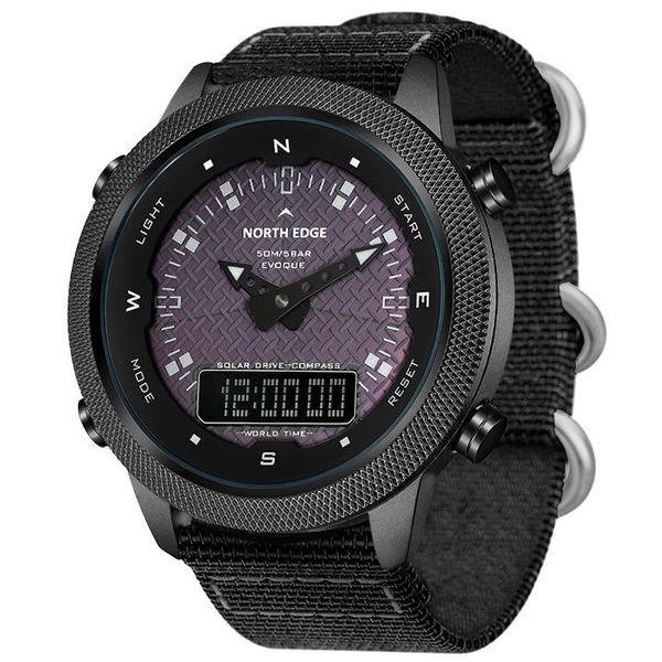 Чоловічий годинник North Edge Solar Compass 362 фото