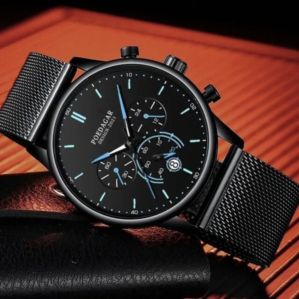 Чоловічий годинник Poedagar Misto 412 фото