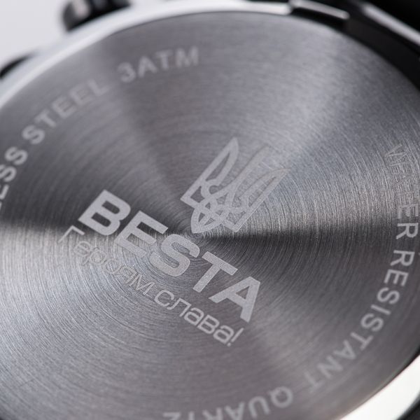 Чоловічий годинник Besta Mars Black 312 фото