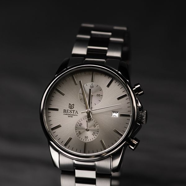 Чоловічий годинник Besta Mars Black 312 фото
