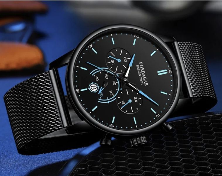 Чоловічий годинник Poedagar Misto 412 фото