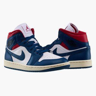 Кросівки жіночі Jordan 1 Mid 1108 фото
