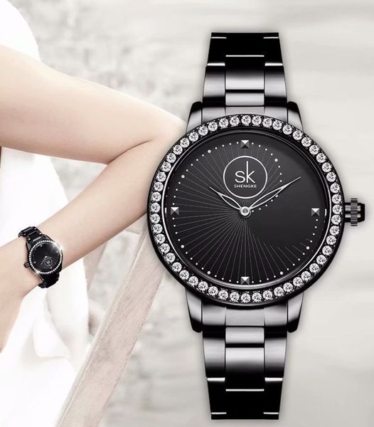 Жіночий годинник Shengke Diamond 113 фото