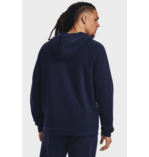 Кофта чоловіча Under Armour Rival Fleece Fz Blue 3456 фото