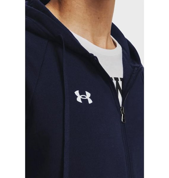 Кофта чоловіча Under Armour Rival Fleece Fz Blue 3456 фото