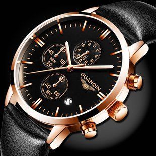 Чоловічий годинник Guanquin Digit 64 фото