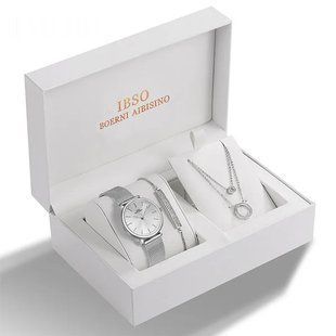 Жіночий годинник Baosaili BOX IBSO Silver 314 фото