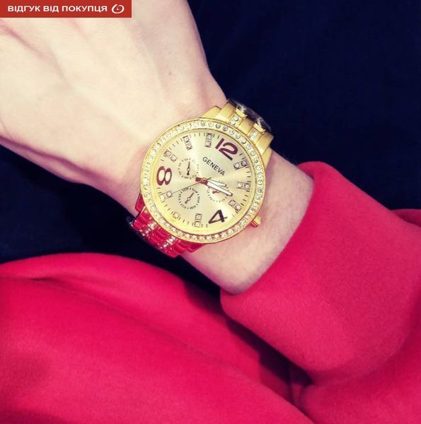 Жіночий годинник Geneva Gold 14 фото