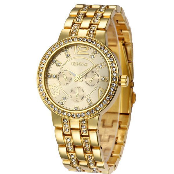 Жіночий годинник Geneva Gold 14 фото