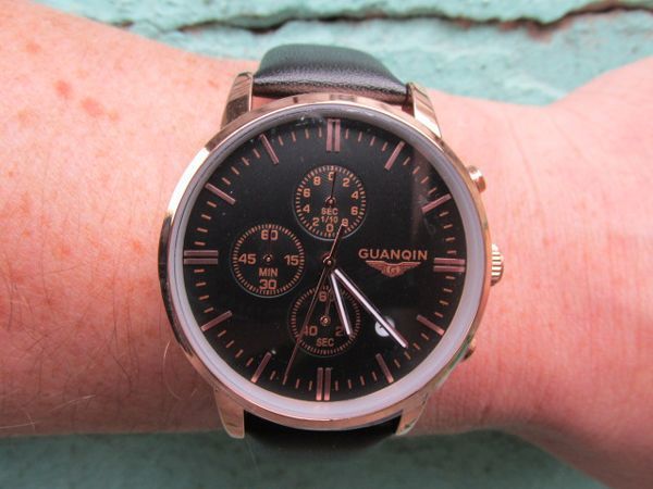 Чоловічий годинник Guanquin Digit 64 фото