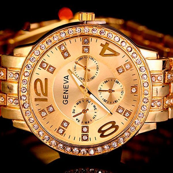 Жіночий годинник Geneva Gold 14 фото