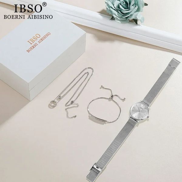 Жіночий годинник Baosaili BOX IBSO Silver 314 фото