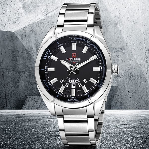 Чоловічий годинник Naviforce Rocket BlackDial 514 фото