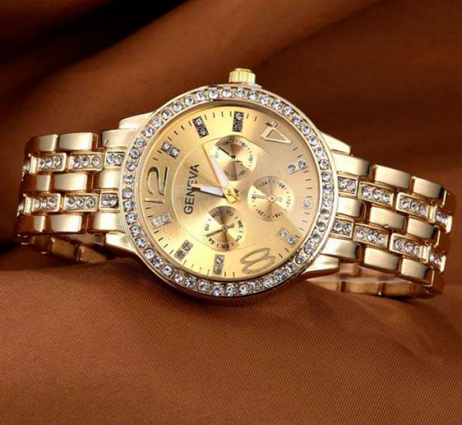 Жіночий годинник Geneva Gold 14 фото