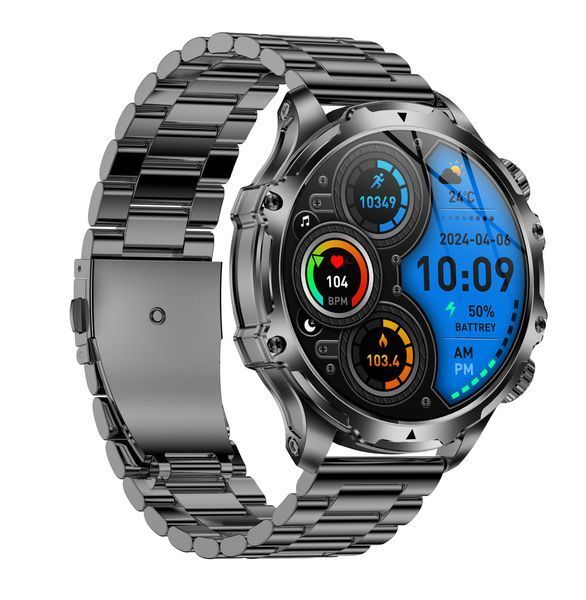 Смарт годинник Smart Turbo Power Steel, 2 ремінці 415 фото