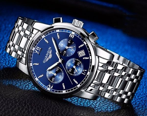 Чоловічий годинник Guanquin Liberty 65 фото